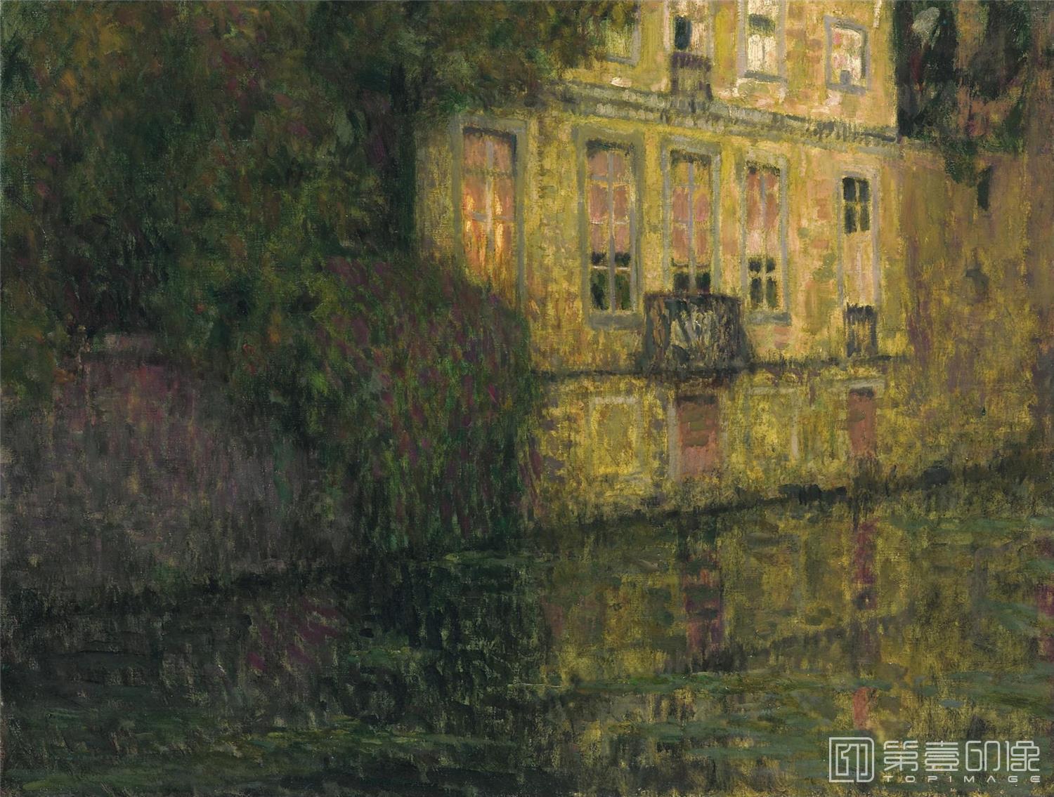 油画-LEQUAIVERT,BRUGES
